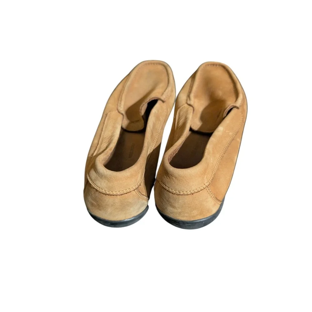 GEOX Respira Italian Tan/ Camel Leather Driving Mocs EU 45‎ Great Condition!